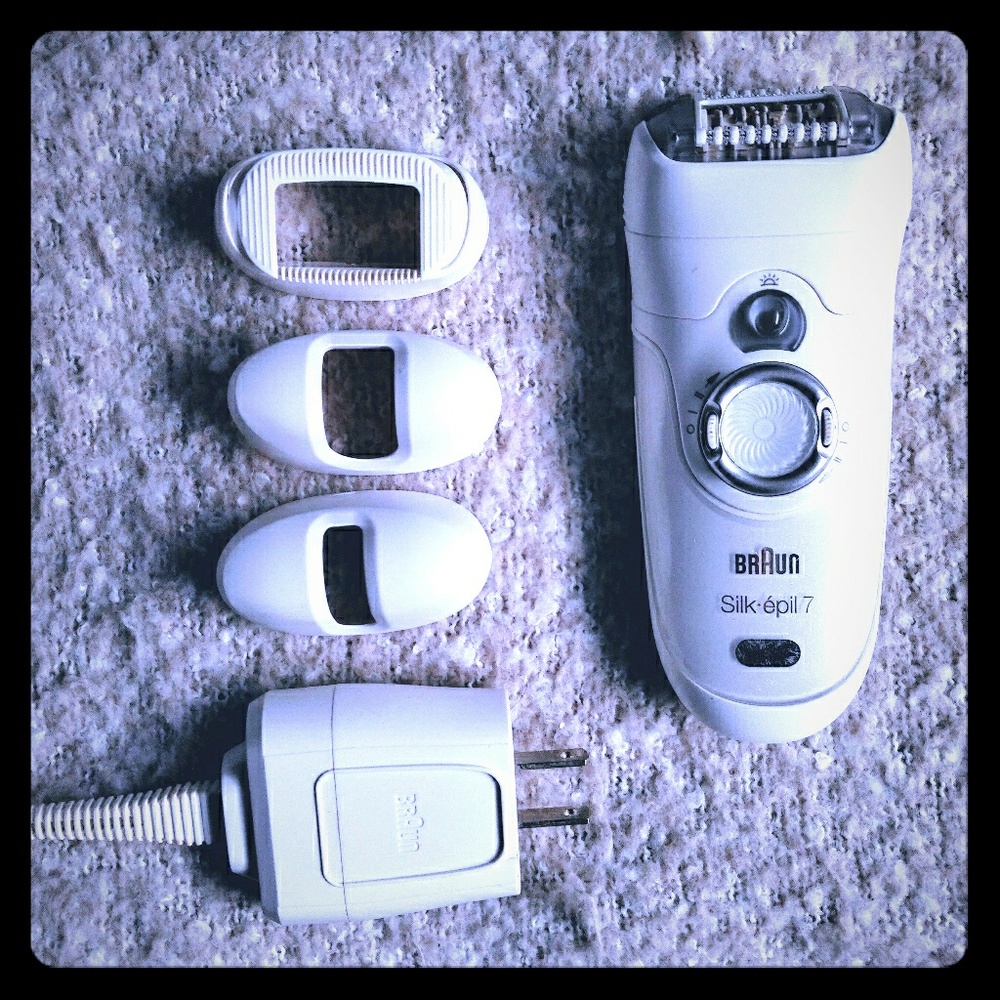 Braun sens-epil series 7 shaver epilator